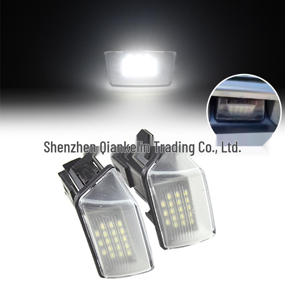 Peugeot & Citroen LED License Plate Light 6340.A3