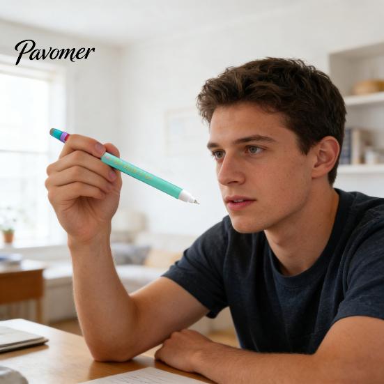 Erasable Pencil Valentine's Day Pen Set Cute 0.7mm Black Gel Ink School Writing for Kids Students Teachers Classroom Exchange Party Favors Reusable
