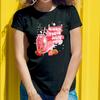 T-shirt à manches courtes pour femme Always Fresh Juice Impression Boisson Fraise pour Rafraîchissements en Plein Air Jeunes Femmes Vivaces