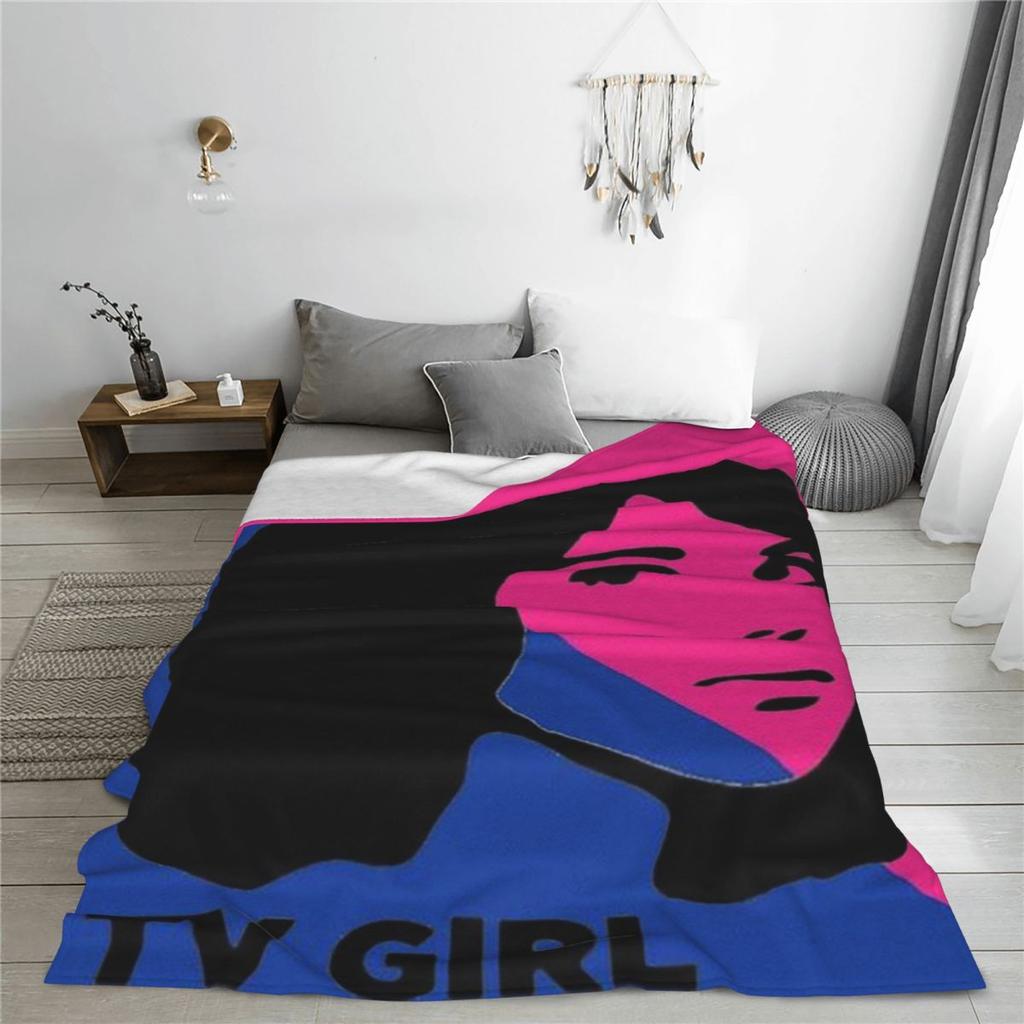 TV Girl Band Decke Weich Warm Flanell Überwurf Decke Tagesdecke für Bett Wohnzimmer Picknick Reise Zuhause Sofa