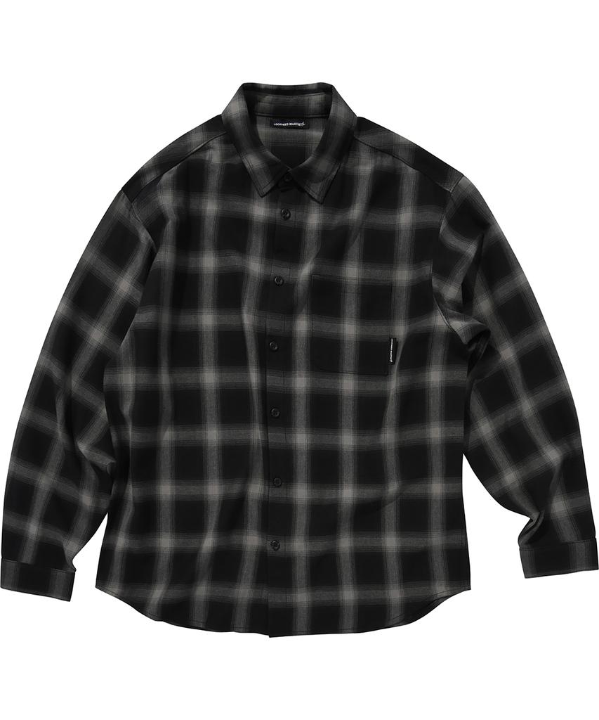 Loghideumatin Check Pattern Shirts (Grey)