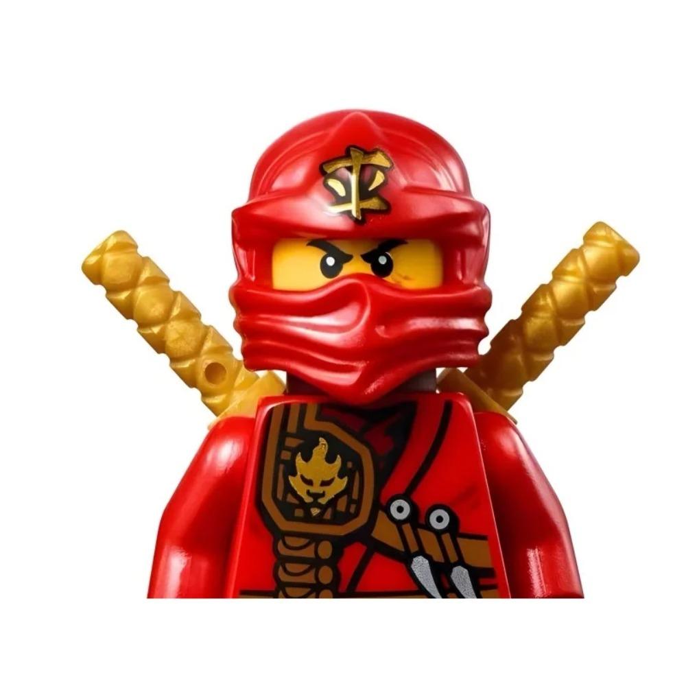 8cm Ninja Set Building Blocks Woodfire Dragons Forbidden Five Mini Action Figure Toys