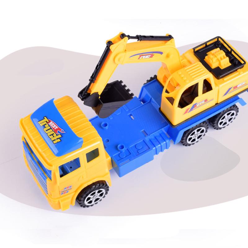 Forklift Model Inertial Excavator Engineering Vehicle Children's Toys Gift