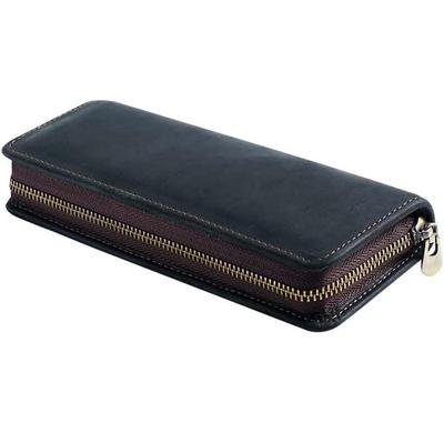 Leather Pencil Pen Case Large Easy To Use for Elementary School Junior High School High School Adults Case, Pouch, High-quality Leather, Capacity,