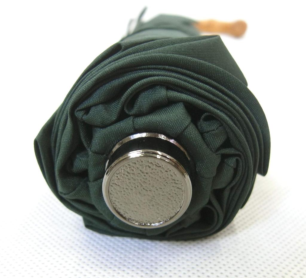 Folding Umbrella Dark Green 8 Rib TELESCOPIC Umbrella TEL12 [Fox Umbrellas] FX-140 [Used]