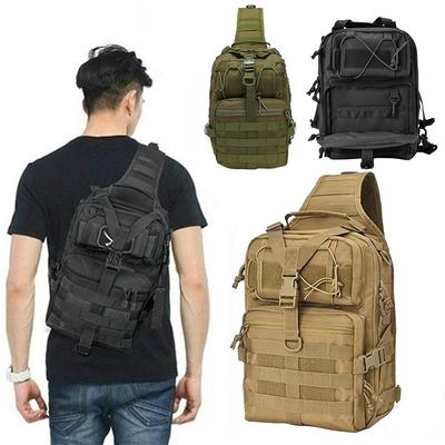 Military Tactical Assault Pack Sling Backpack Army Molle Waterproof EDC Rucksack Bag for Outdoor Hiking Camping Travel Bag