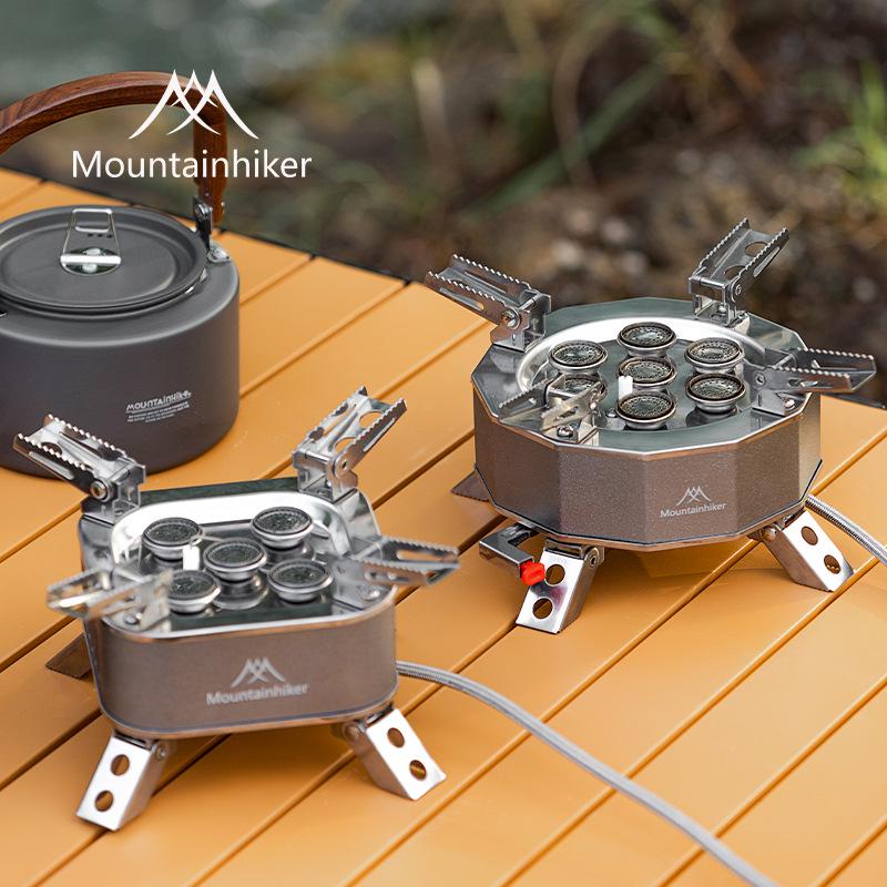 Shan Zhi Ke Foldable Dragon's Breath Portable Gas Camping Stove Head for Tea Brewing