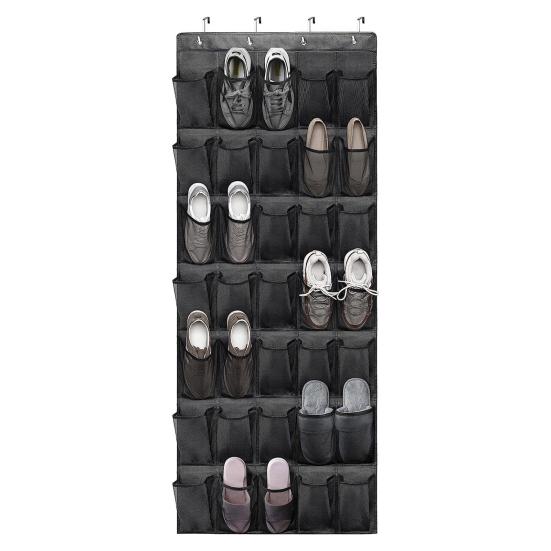 Shoe Holder Over-the-Door Storage Bag Large Rack Hanging Shoe Organizer