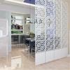 6pieces Modern Simple A Living Room Hanging Folding Screen Hollow White Dining Room Partition The Entrance Curtain Biombo
