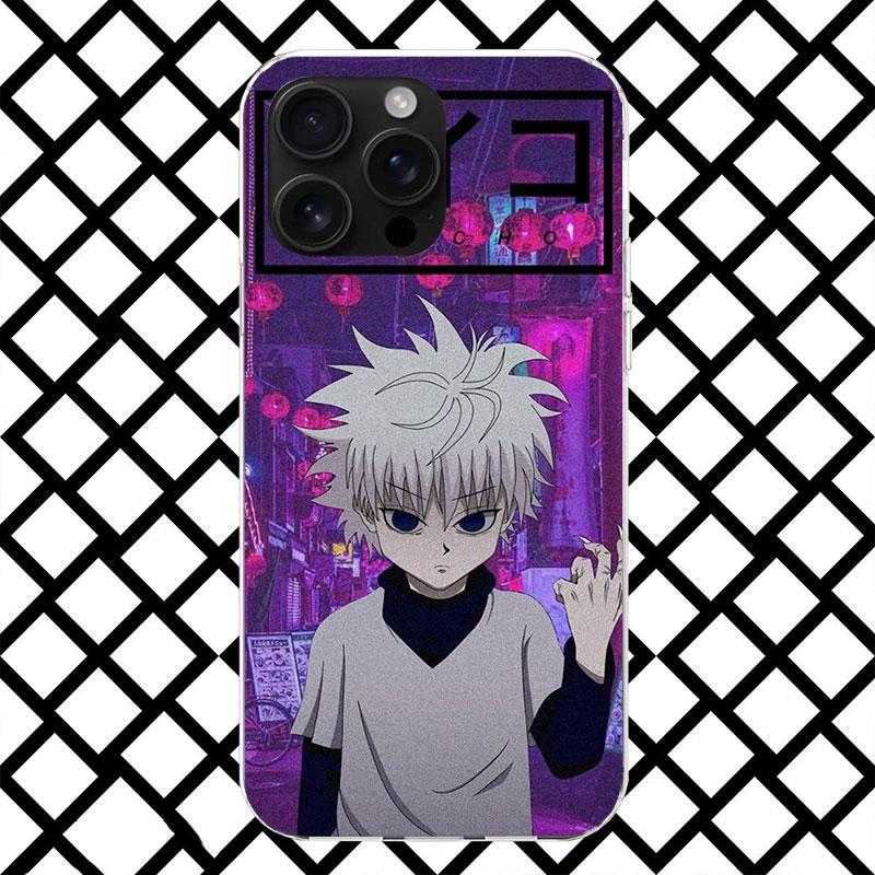 

Чехол для телефона Hunter X HXH Аниме для iPhone 17 Air 16 16E 15 14 Plus 13 Mini 12 11 Pro Max 7 8 + SE 2020 Мягкий чехол Fundas 17 Air 1 iPhone 14