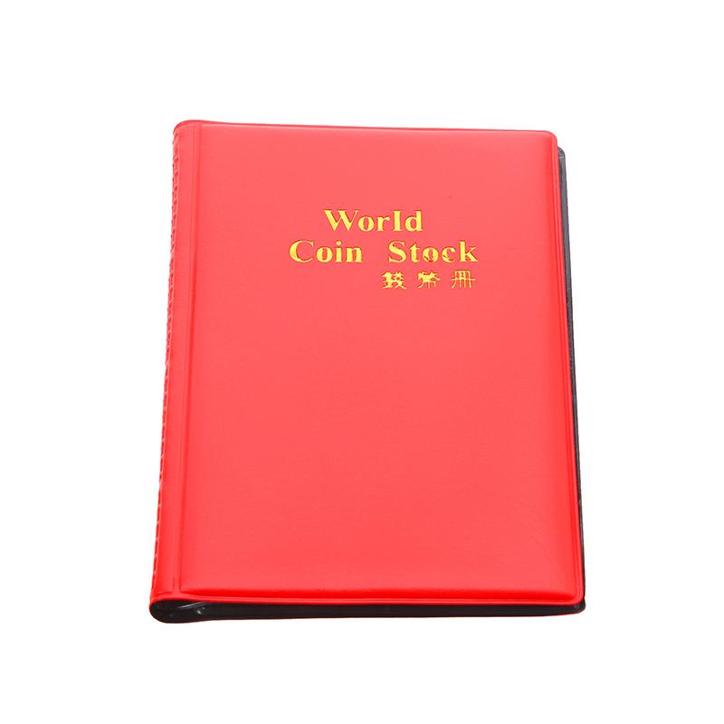120 Coins Holders 4 Colors Collecting Collection Storage Money Penny Album Book Pockets