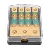   ANL   Holder 0 2 4 Gauge in 4 6 8 Gauge Out 60 Amp   Distribution Block for Car Truck Boat   Stereo Amplifier
