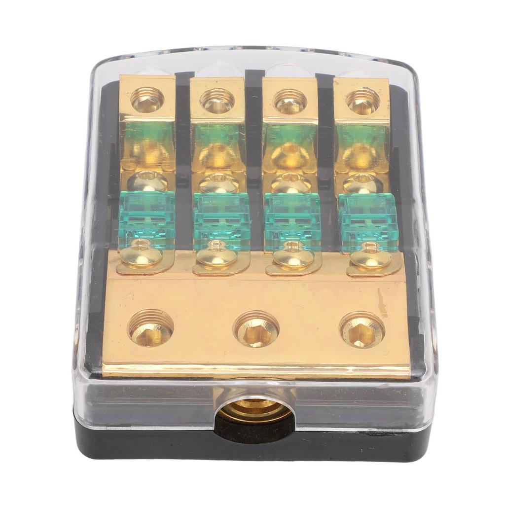 ANL Holder 0 2 4 Gauge in 4 6 8 Gauge Out 60 Amp Distribution Block for Car Truck Boat Stereo Amplifier