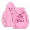 Cute Hoodies For Teen Children Trendy Preppy Hooded Sweatshirts Oversized Long Sleeve Shirts Clothes For Children