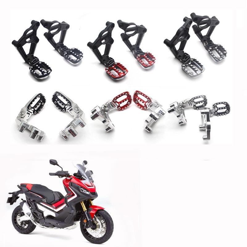 

Honda X-ADV Enlarged Footpegs: Motorcycle Accessories Silver Black