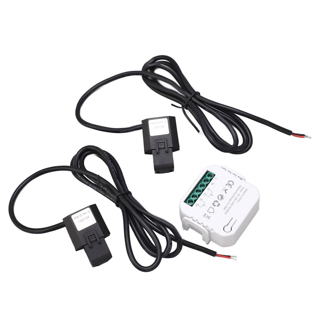 WiFi Smart Energy Monitor Single Phase Clamp Electricity Meter 100?240V AC for Home Appliances