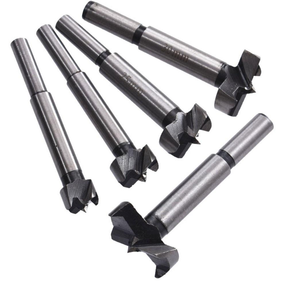 Self Centering Hinge Boring Carbon Steel Woodworking Hole Opener Auger Drill Bit Set  Woodworking