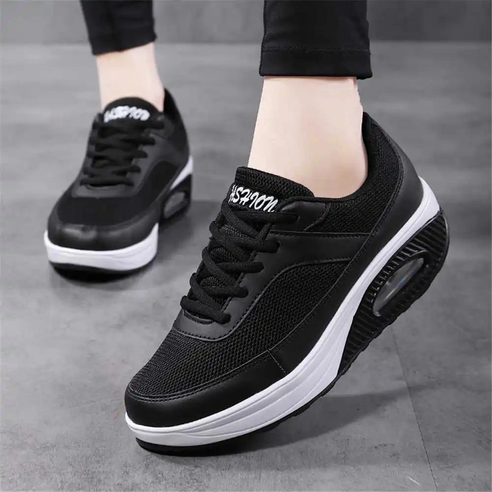 35-41 Super Big Size Silver Shoes Woman Tennis Women Fashion Sneakers Brand Woman Sport Wide Fit Loffers 4yrs To 12yrs