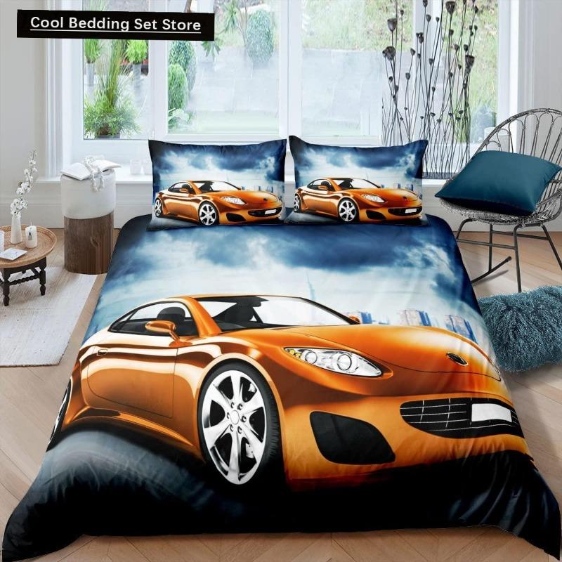 

Новый пододеяльник с изображением гоночной машины King Queen, комплект постельного белья для мальчиков, экстремальный спорт, 3D, крутой спидометр, пододеяльник, мягкий полиэстеровый чехол Baby 100x135cm