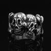 Rawhyde Happy Sad Skull Ring