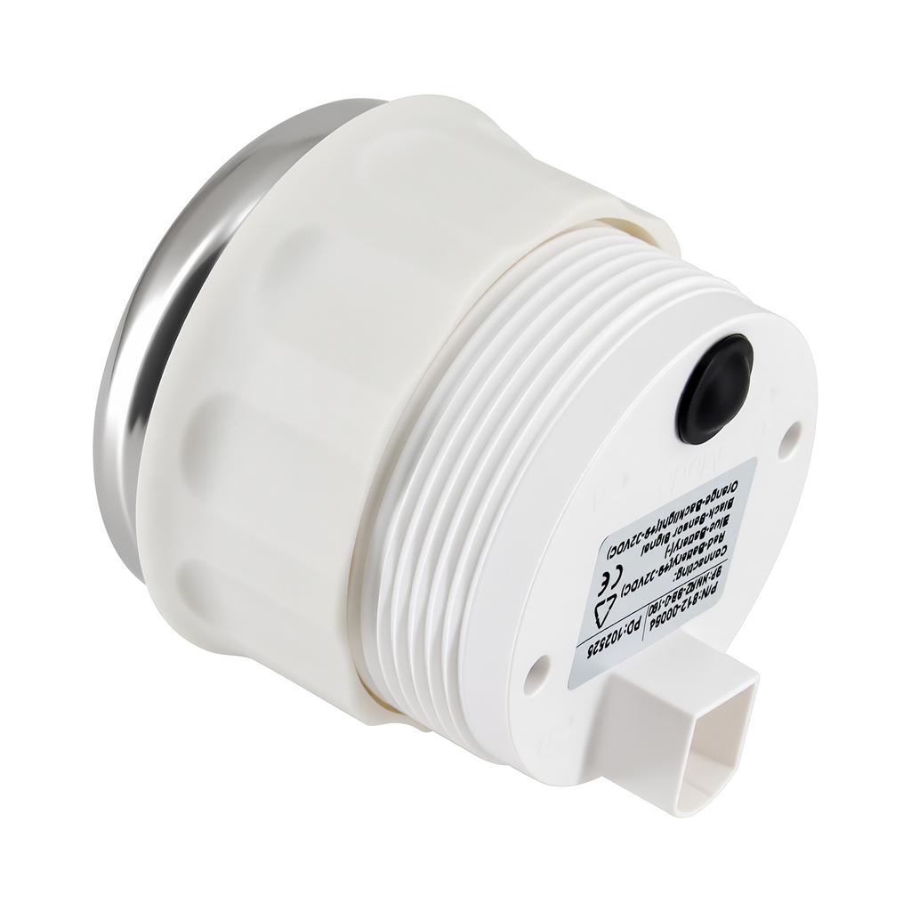 ZMFJH 0-190ohm Waterproof Boat Marine Rudder Angle Indicator 8 Color Backlight 52MM Rudder Angle Gauge Meter STBD-PORT 12V24V