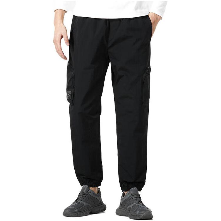 Vans Casual Pants Men's Black Moderate Cargo Pants VN0A5H8PBLK