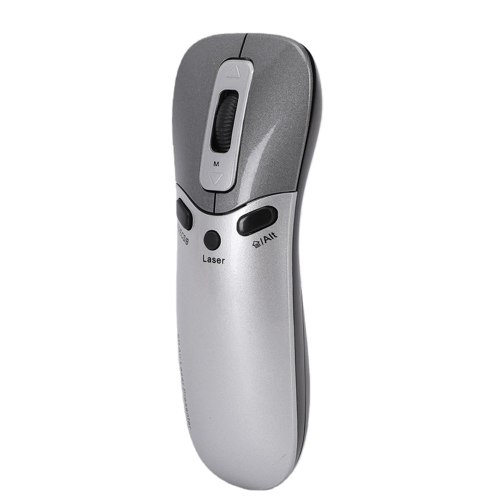 2.4G Wireless Presentation Clicker Mouse Multifuncction Plug and Play Handheld PPT Remote Control for Working