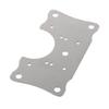 4Pack Stainless Steel Hinge Repair Plate Furniture Door Hinge Repair Accessories