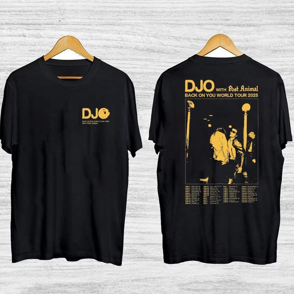 

Popular Djo Back On You Tour 2025 Full Size S-5XL Unisex T-Shirt S
