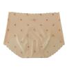 Ice Silk Polka Dot Seamless Quick-Dry Women's High-Waisted Breathable Antibacterial Panty