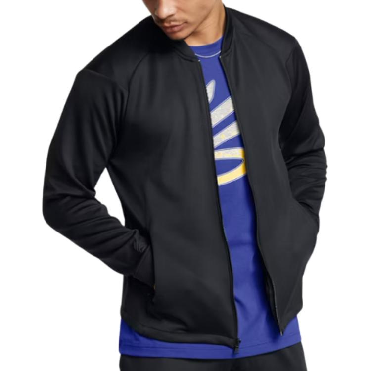 Under Armour Kurtki i Płaszcze Męskie Czarne 1387090-001