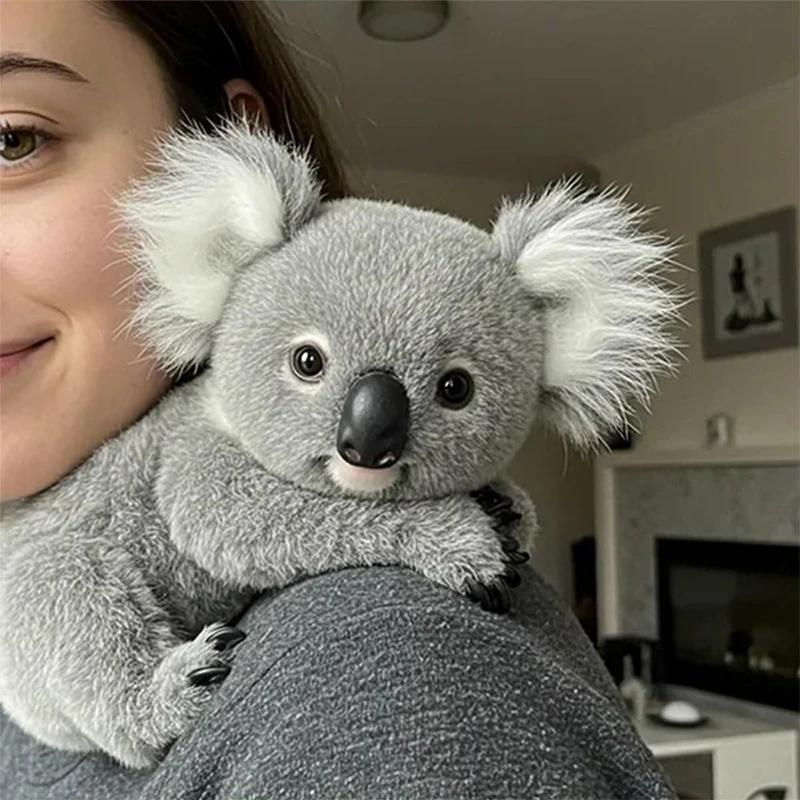 Koala Panda Stress Relief Soft Touch Filling Imitations Emotional Healing On Demand Companion Hug Animal Buddy Sleep Aid Gift