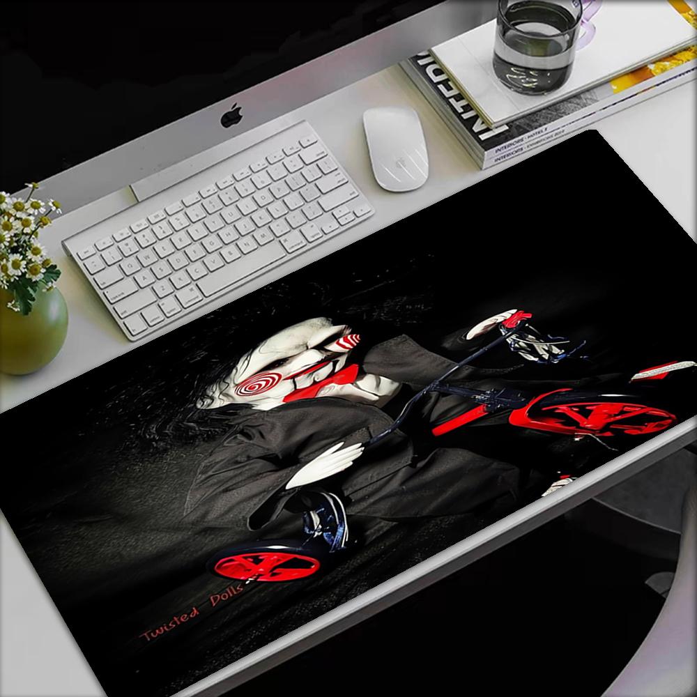 Halloween horror Theme Mouse Pad, Non Slip Rubber Base, Multifunctional Office & Home Decor, Perfect for Workspace Personalization.