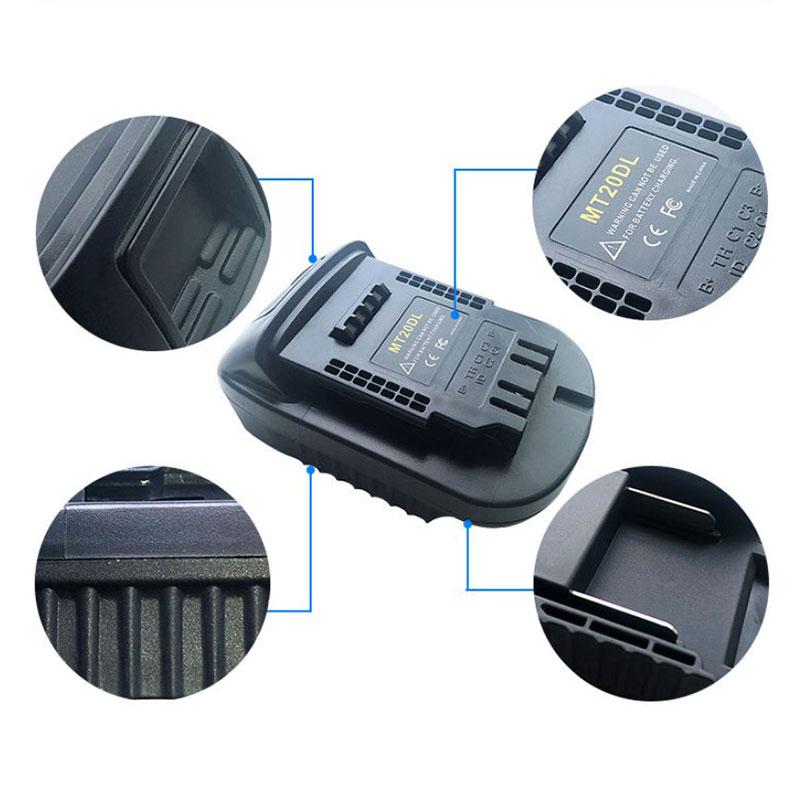 Mt20Dl Battery Adapter For Makita 18V Li-Ion Battery For Dewalt 18V 20V Battery