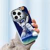 For Samsung A16 A15 A14 A13 S24 S23 Redmi 13C Note 13 12 11 Pro iPhone 16 15 Space Astronaut Design Soft Silicone Shockproof Case