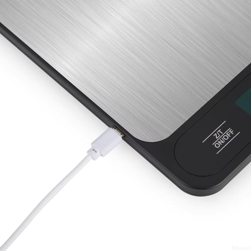Usb Digital Kitchen Scale 10Kg/1g Weighing Food Coffee Balance Smart Electronic Digital Scales Food Weight Precision Scale Grams