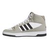 Adidas Break Start Comfortable Thin Sole Non-Slip Wear-Resistant Mid-Top Skate Shoes Unisex Sneakers Gray White Black JI3406