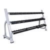 Three-Tier 15-Pair Dumbbell Rack