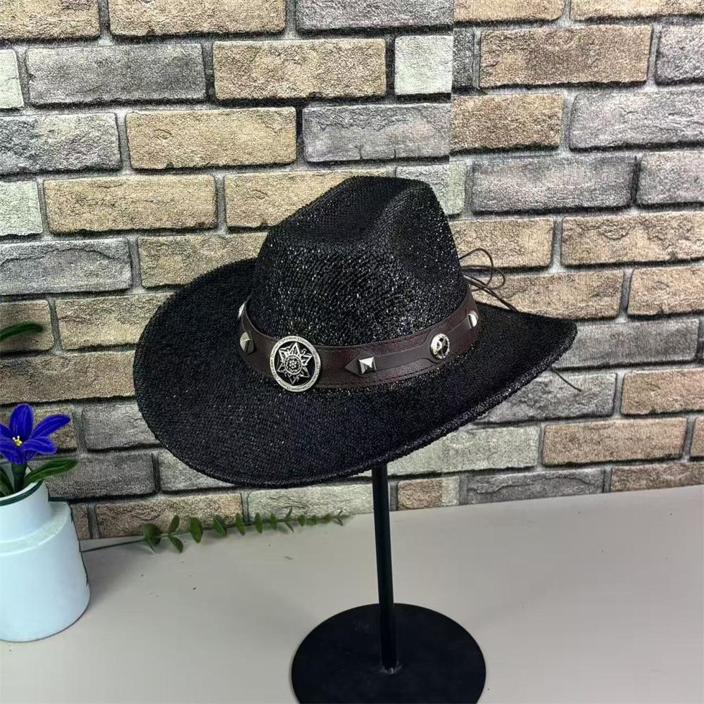 Christmas Event Hat Western Cowboy Hat Summer Versatile Jazz Western Cowboy Hat