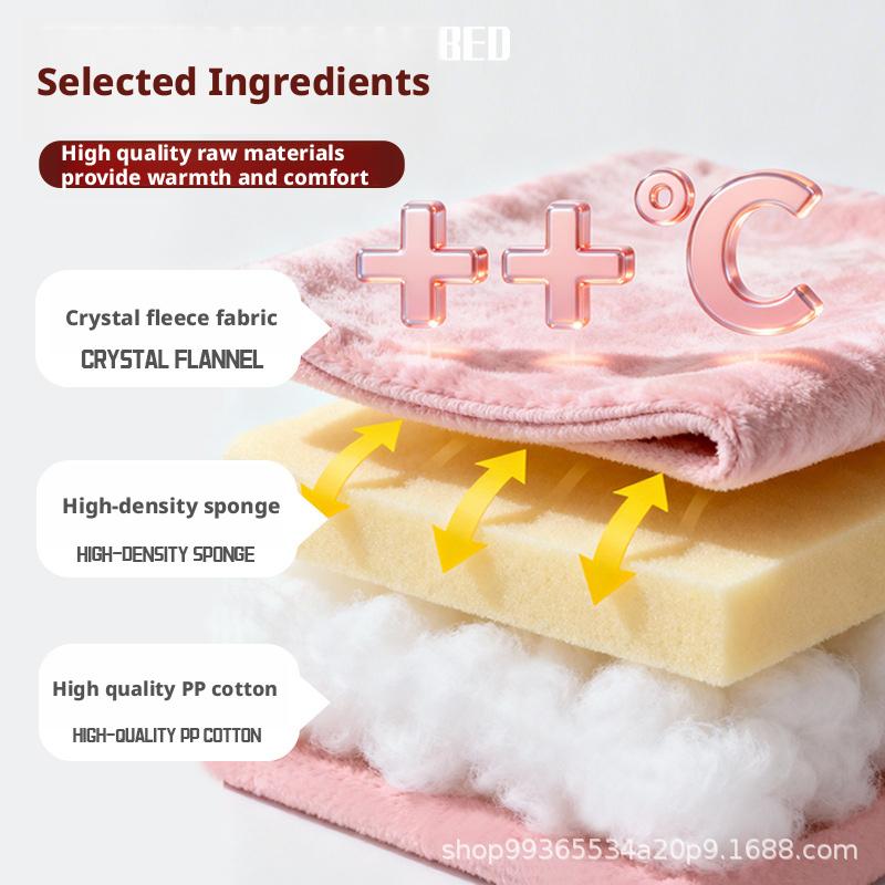 Pet Litter Cat Litter Plush Warm Pet Litter Cat Villa Pet Bed Dog Litter Pet Fully Enclosed Litter Removable and Washable