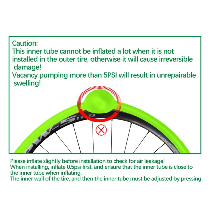 Ultralight Road MTB 29 Bike TPU Inner Tube Tire French Valve FV 45mm For Gravel 700C 32C 35C 37C 40C 47C Super Light
