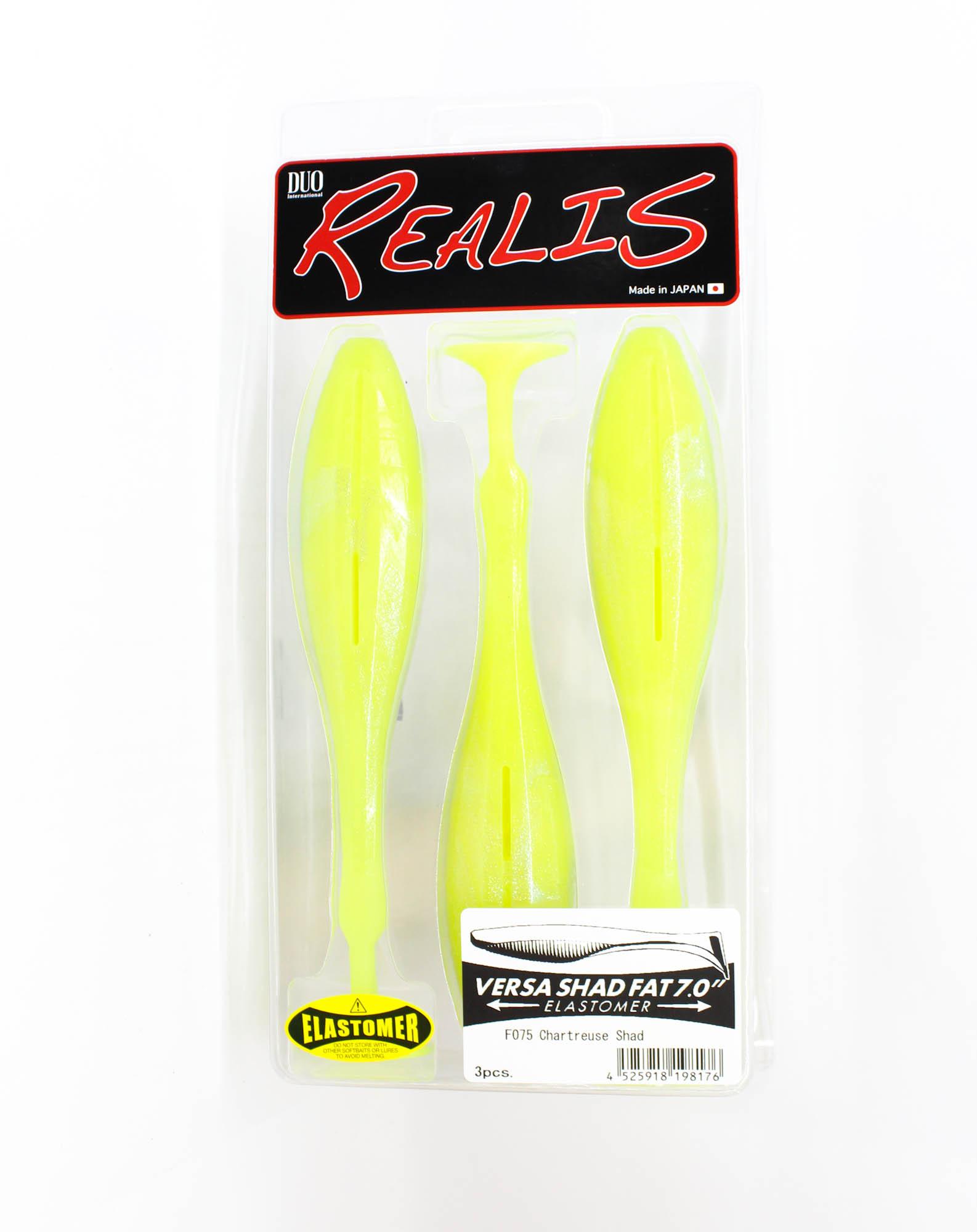 

Duo Soft Lure Versa Shad Fat 7 inch Elastomer F075 (8176)