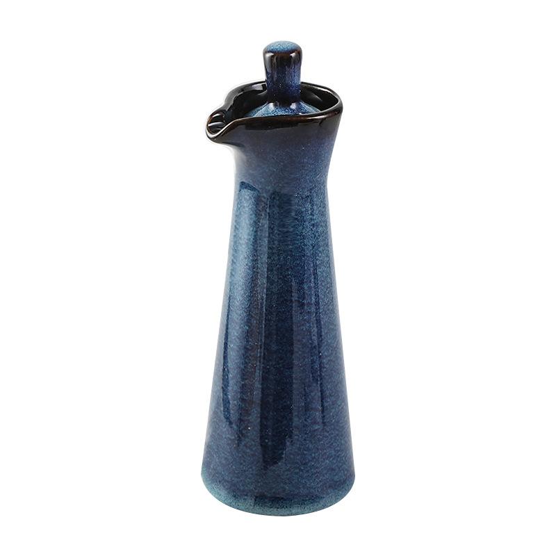 Ceramic Oil Barrel, Household Soy Sauce, Vinegar Oil Bottle, Olive Oil Seasoning Storage Container, Kitchen Accessories