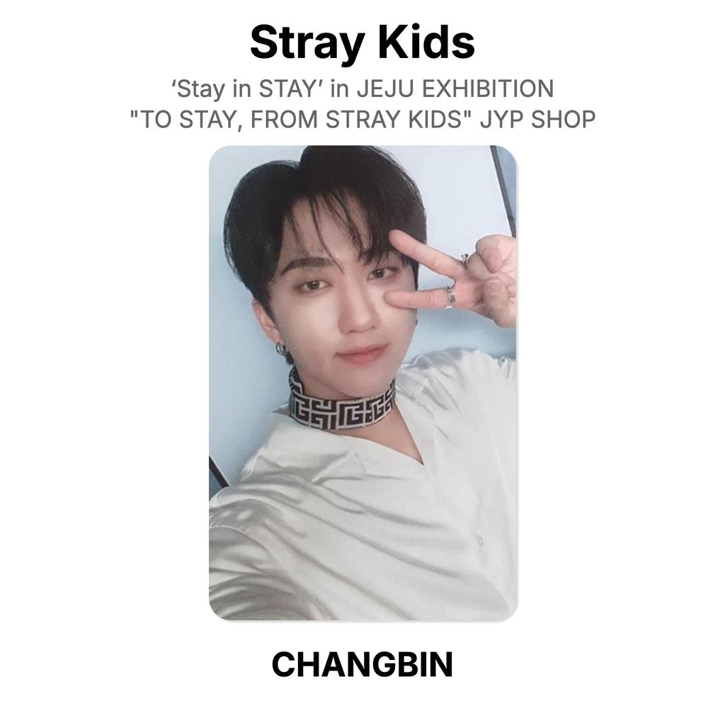 Stray Kids ‘Stay in STAY’ in JEJU EXHIBITION "TO STAY, FROM STRAY KIDS" JYP SHOP Official Photocard