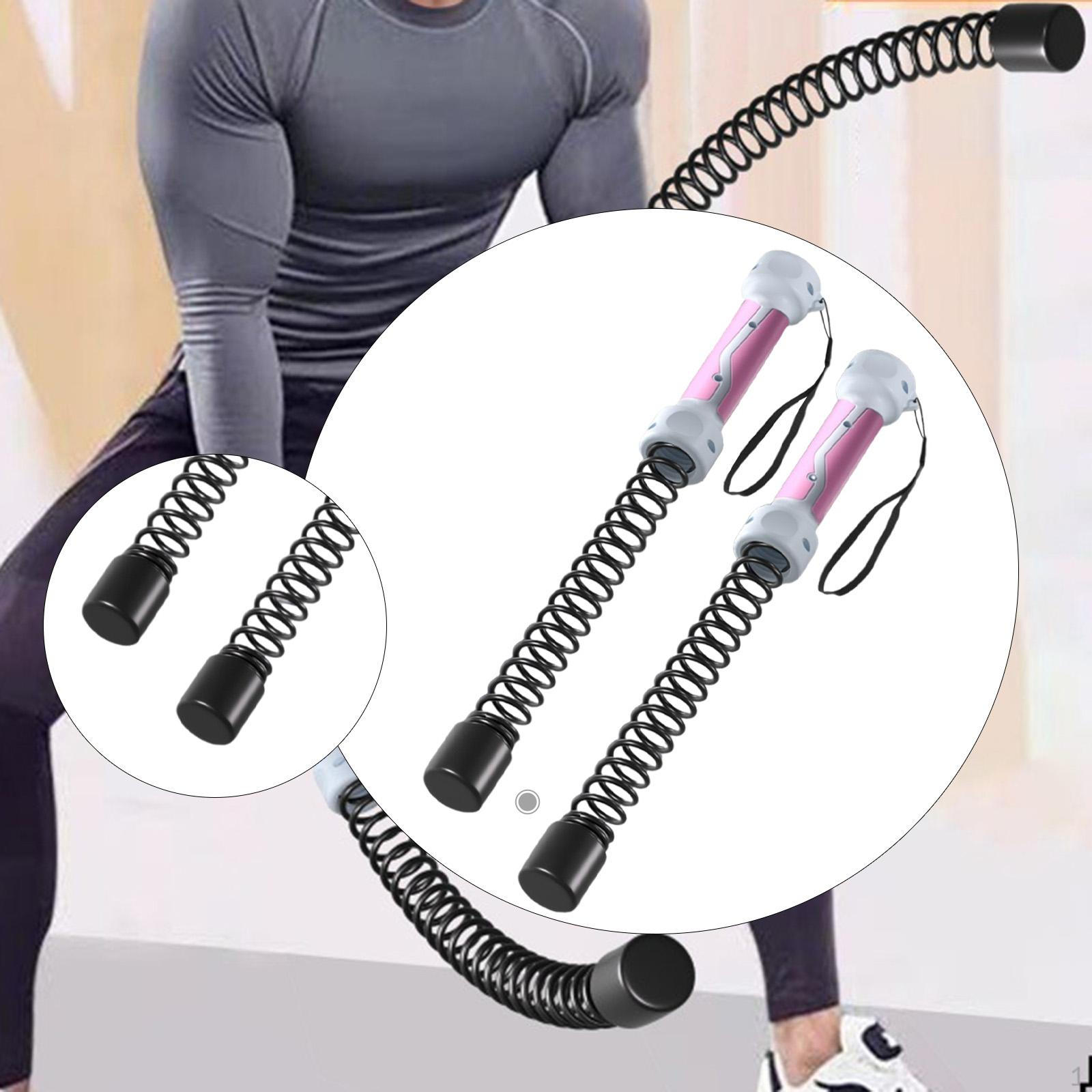 

2 шт. Фитнес боевые канаты Наращивание мышц Многоцелевая физическая подготовка Зеленый розовый