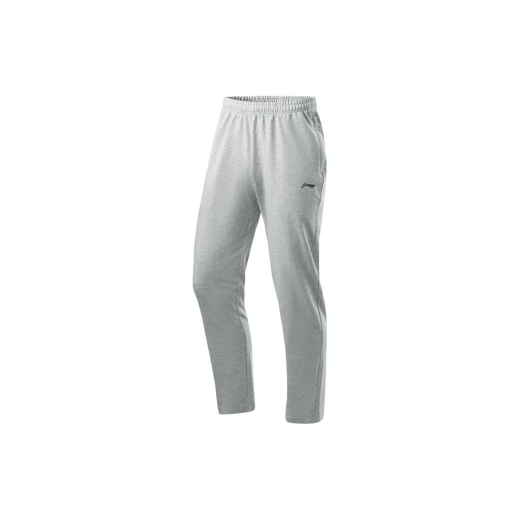 Li Ning Knitted Sweatpants Men's Gray AKLR147-3