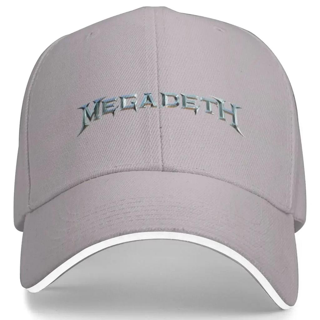 Megadeths Band Merch Baseball Caps Unisex Women Daily Headwear Dad Hat Vintage Snapback Cap Adjustable