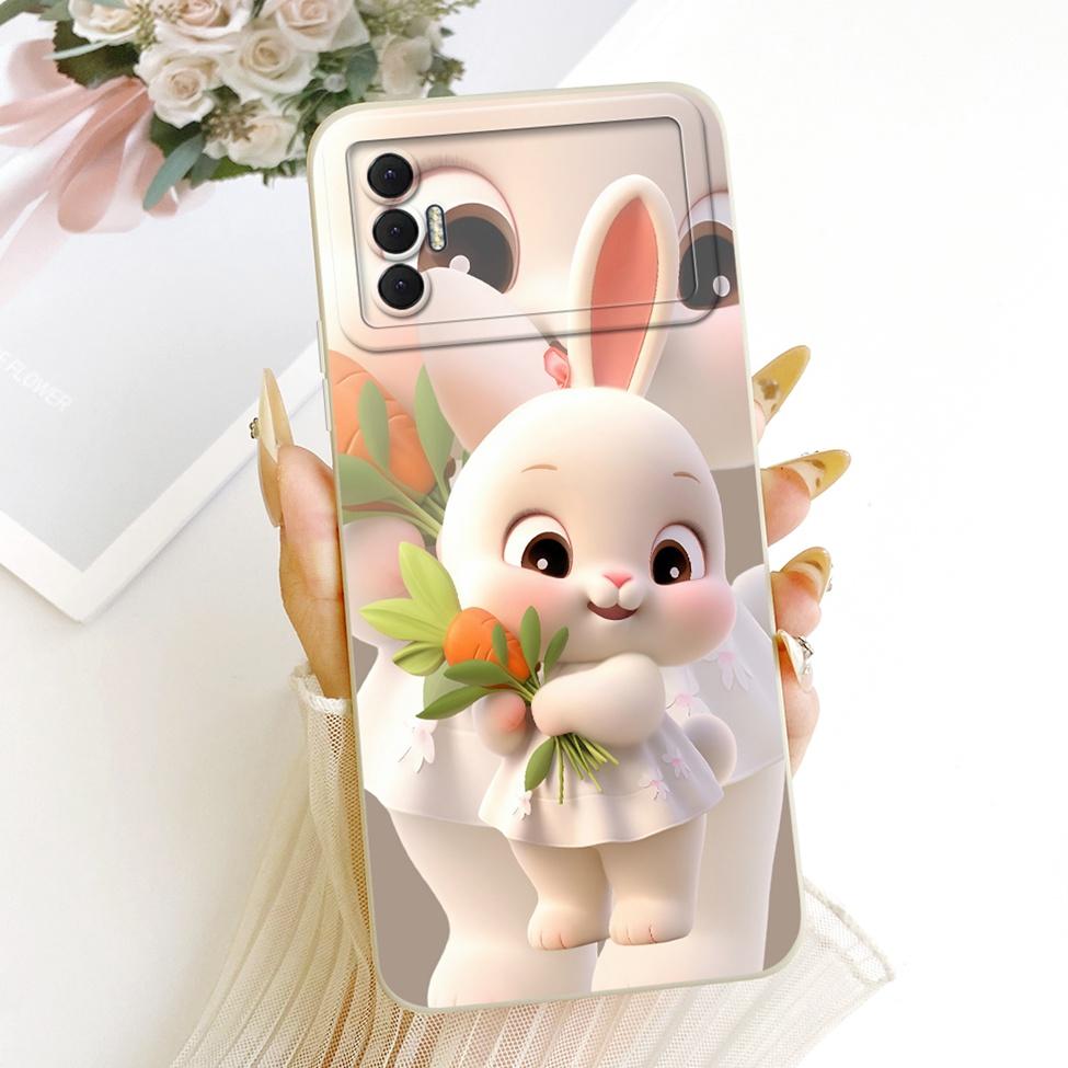 Casing For Tecno Spark 8P Cover Fashion Cartoon Cute Funny Painted Silicone Phone Case KG7H KG7 KG7n