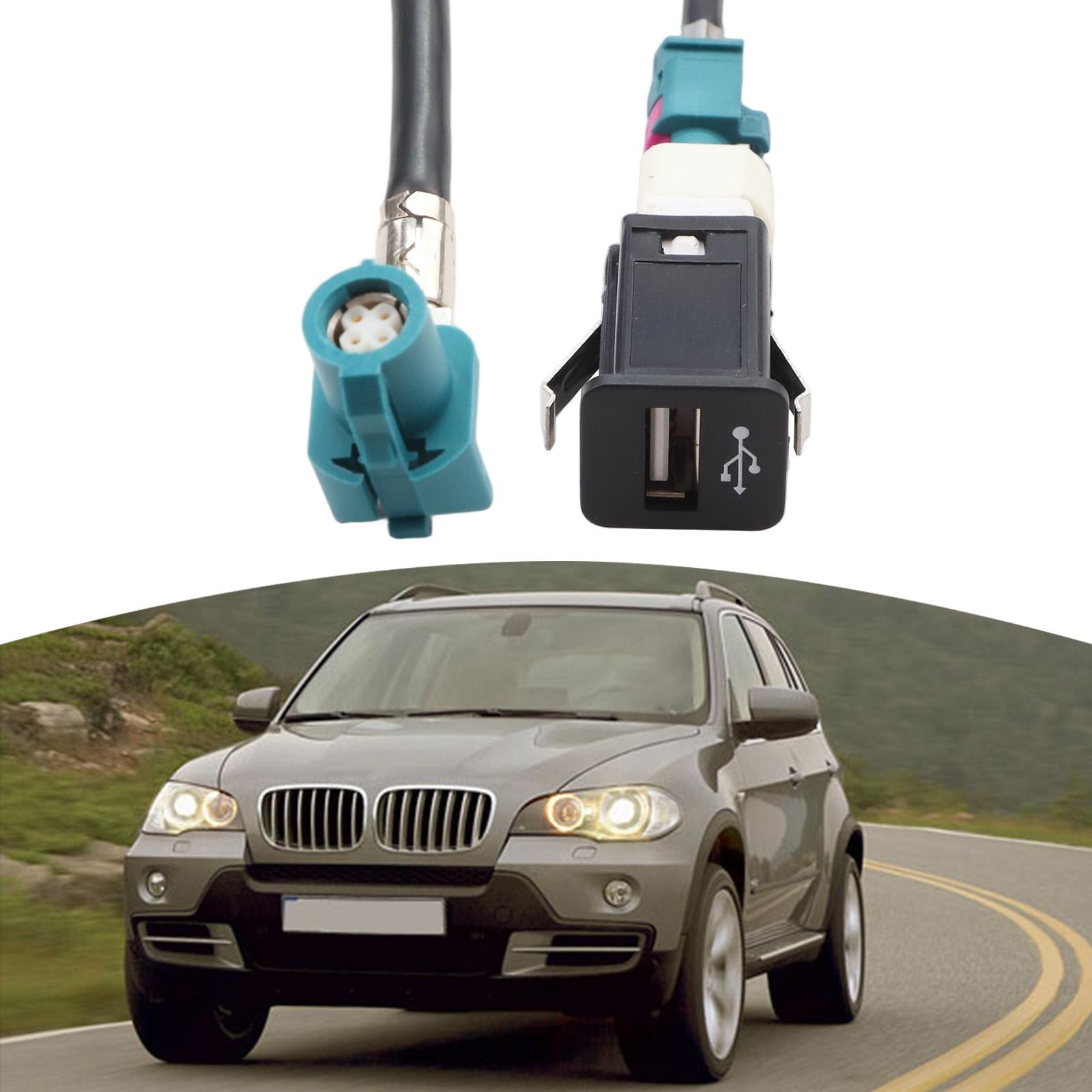 

For EVO For BMW USB Interface Cable 4 Pin Connection 100CM Cable 5V Voltage Easy Installation Practical Design China Mainland