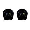 Black Car Headrest Cover Scary Face Printing Car Headrest Protector  Auto Interior Accessories